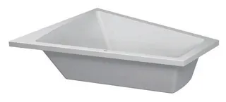 DU Paiova Badewanne Tpz 1800x1400 Einbau Rückenschr.1 Links, Weiß