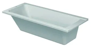 Duravit D-Code Badewanne 1600x700 Einbau Rückenschr.1 Variabel, Weiß – Bild 1