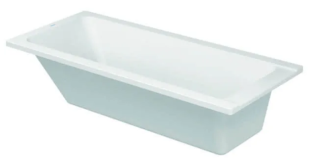 Duravit D-Code Badewanne 1700x750 Einbau Rückenschr.1 Variabel, Weiß