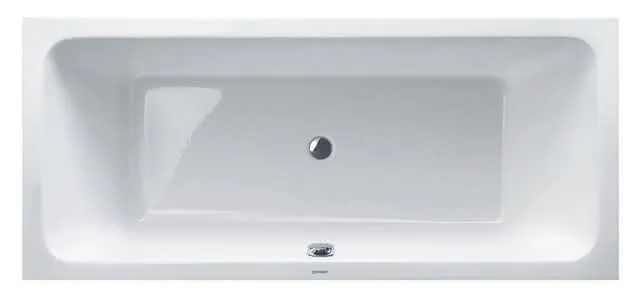 Duravit D-Code Badewanne 1800x800 Einbau Mittelabl.,Rückenschr.2 L/R, Weiß