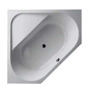 Duravit D-Code Badew. 5Eck 1400x1400 Einbau Rückenschr.2 L/R, Weiß – Bild 2
