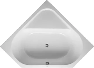 Duravit D-Code Badew. 5Eck 1400x1400 Einbau Rückenschr.2 L/R, Weiß – Bild 4