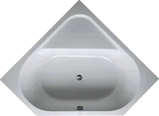 Duravit D-Code Badew. 5Eck 1400x1400 Einbau Rückenschr.2 L/R, Weiß – Bild 5