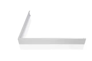 Hüppe Schürze f.Purano 4-Eck-Duschwanne 80x80cm Nr.202180.055 weiß