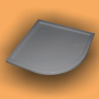 Hüppe Schürze zu Rundduschwanne Purano 80x90/90x80cm Nr.202175.055 weiß