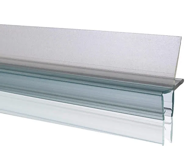 Hüppe Ablaufleiste für 8mm Glas 2100mm lang, Nr. 070003