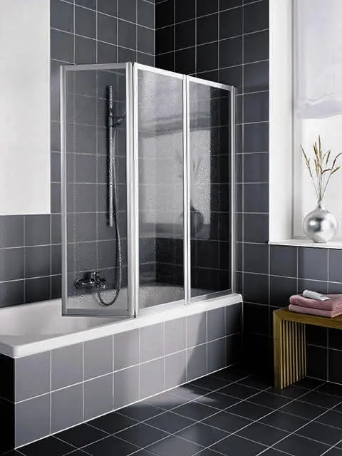 Kermi Faltwand Vario 2000 FW3 0370x 1400 BV: 1011-1027 WEI Kerolan Perl