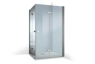 Roth Glasdusche Laguna Maxi-Wave E4 Eckeinstieg 4tlg.