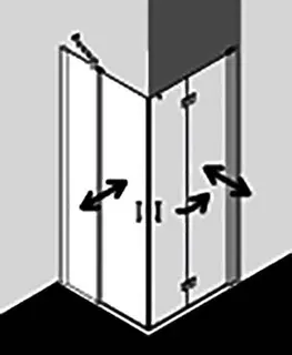 Kermi Eck-Halbt. links DIGA EPL 0930x 2000 GAK: 890-910 SIHG ESG klar Clean – Bild 4