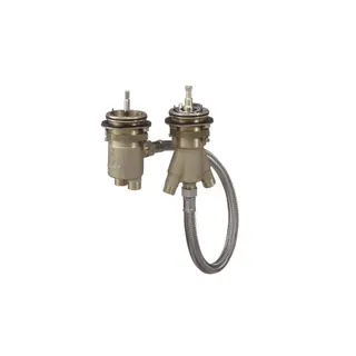 Hansgrohe 2-Loch Thermostat Grundkörper Axor externer Auslauf für Wannenrandmontage