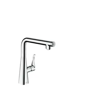 Hansgrohe Metris Select 260 Spültischmischer Schwenkauslauf edelstahl-optik