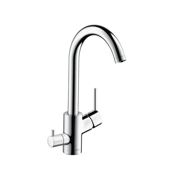 Hansgrohe Talis S2 Spültischmischer Variarc chrom mit Geräteabsperrventil