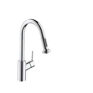 Hansgrohe Talis S Variarc Spültischmischer mit Ausziehbrause chrom
