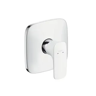 Hansgrohe PuraVida Einhebel-Brausemischer Highflow Unterputz, chrom/weiss