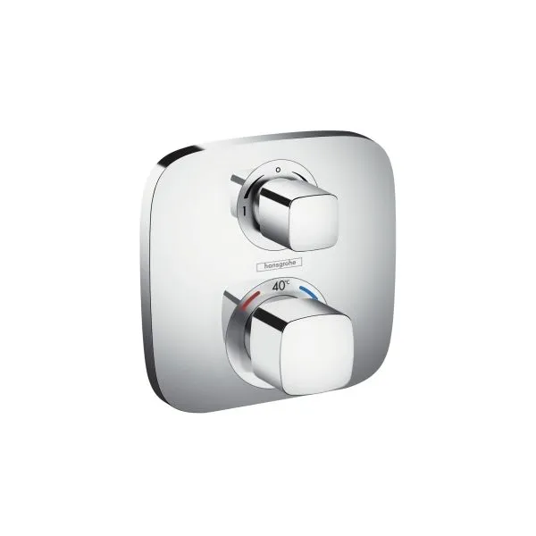 Hansgrohe Ecostat E Unterputz Thermostat für 2 Verbraucher, chrom