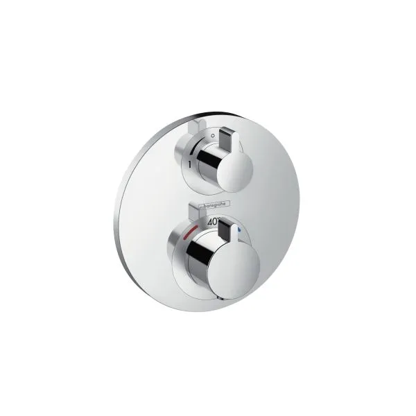 Hansgrohe Thermostat Unterputz Ecostat S Fertigset 1 Verbraucher chrom