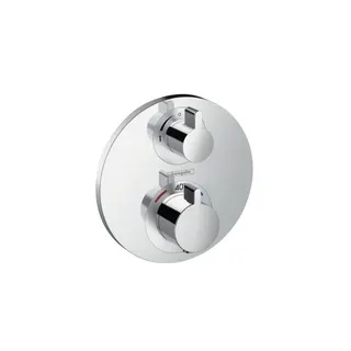 Hansgrohe Thermostat Unterputz Ecostat S Fertigset 1 Verbraucher chrom