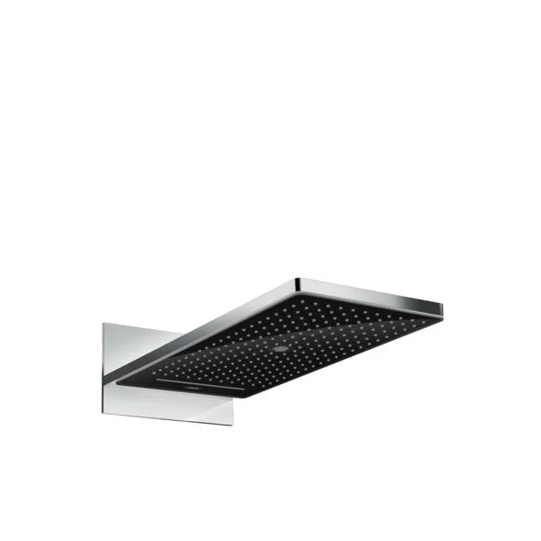 Hansgrohe Kopfbrause Rainmaker Select 580 3jet Wandmontage schwarz/chrom