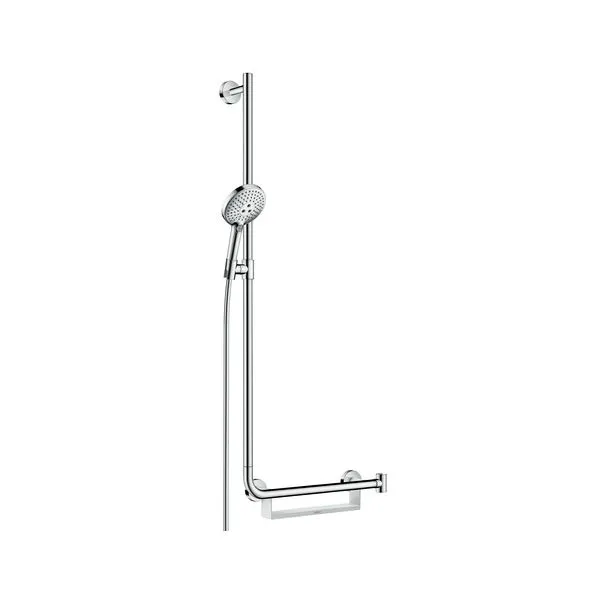 Hansgrohe Brausenset Raindance Select S 120 Unica Comfort 1100mm L weiß/chrom
