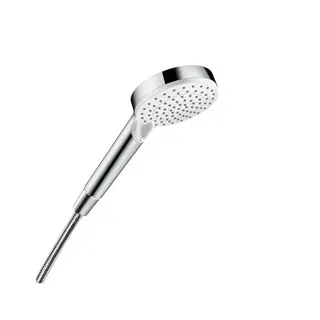 Hansgrohe Crometta Vario Handbrause mit 2 Strahlarten (chrom/weiss)