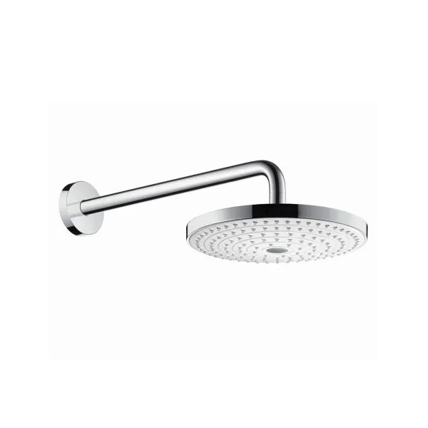 Hansgrohe Kopfbrause Raindance Select S 240 2jet EcoSmart Brausearm 390mm weiss/chr.