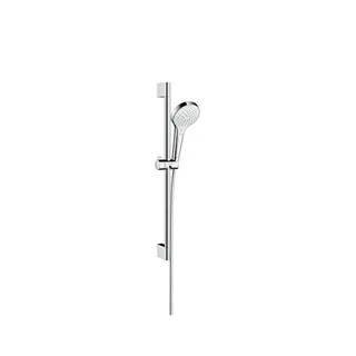 Hansgrohe Brausenset Croma Select S Vario EcoSmart/U'Crometta 650mm weiß/chrom