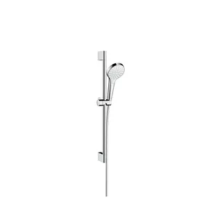 Hansgrohe Brausenset Croma Select S 1jet EcoSmart/U'Crometta 650mm weiß/chrom