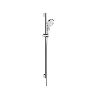 Hansgrohe Brausenset Croma Select S 1jet/ Unica'Crometta 900mm weiß/chrom