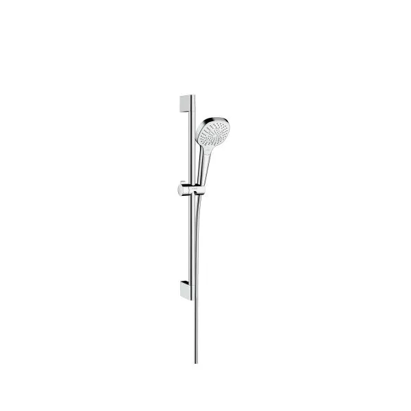 Hansgrohe Brausenset Croma Select E Multi EcoSmart/Unica 650mm weiß/chrom