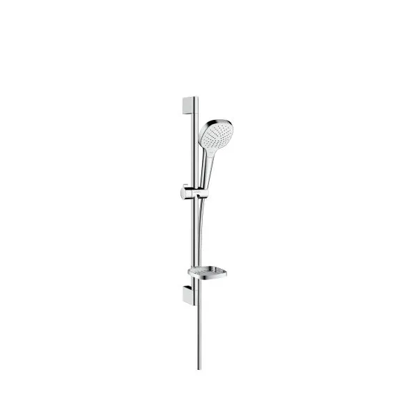 Hansgrohe Croma Select E Vario Brauseset 0,65 m mit Casetta Seifenschale