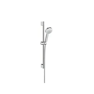 Hansgrohe Crometta 100 1jet EcoSmart/Unica 650mm Brausenset weiss/chrom