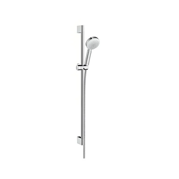 Hansgrohe Crometta 100 1jet/Unica 900mm Brausenset weiss/chrom
