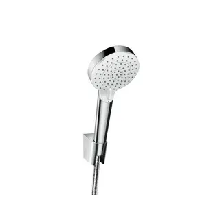 Hansgrohe Brausenset Crometta Vario EcoSmart 9 l/min/Porter ws./chr.Brauseschl.1600mm
