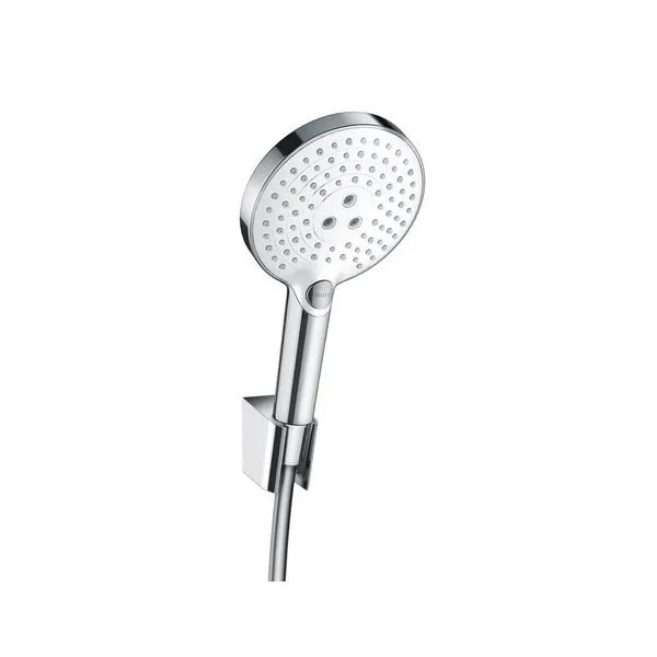 Hansgrohe Raindance Select S 120 Porter Set 1,60 mm chrom/weiß