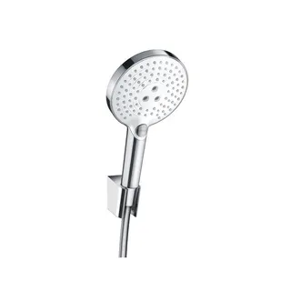 Hansgrohe Raindance Select S 120 Porter Set 1,60 mm chrom/weiß