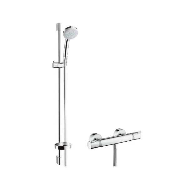 Hansgrohe Croma 100 Brausenkombi Vario/Ecostat Comfort und Unica'C 900mm