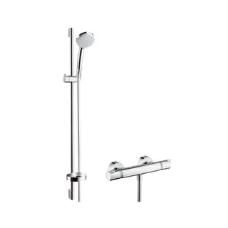 Hansgrohe Croma 100 Brausenkombi Vario/Ecostat Comfort und Unica'C 900mm