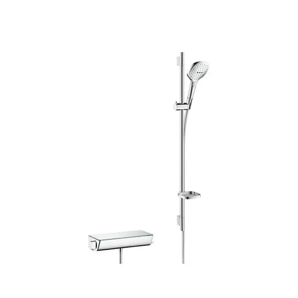 Hansgrohe Brausenkombi Raindance Select E 120/ Thermostat Brause AP Ecostat