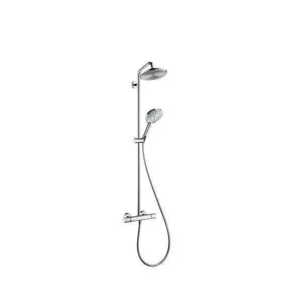 Hansgrohe Raindance Showerpipe Select EcoSmart chr.Kopfbrause Air 1jet 240mm