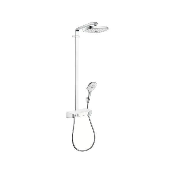 Hansgrohe Showerpipe Raindance Select weiss/chr ShowerTablet KB Raindance E Air 2jet 300
