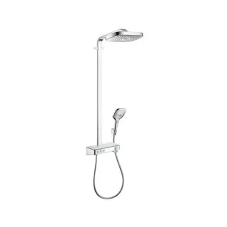 Hansgrohe Showerpipe Raindance Select chrom mit Kopfbrause Raindance E Air 3jet 300mm