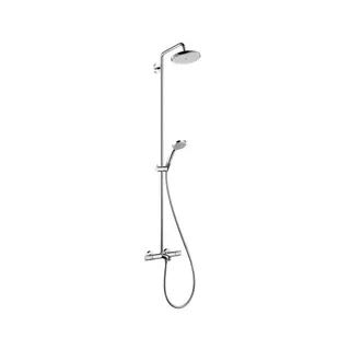 Hansgrohe Croma 220 Air 1Jet Showerpipe Wanne