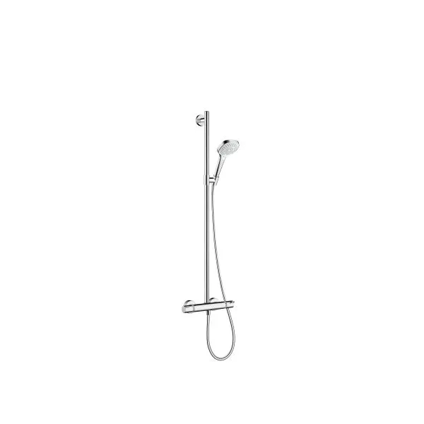 Hansgrohe Showerpipe Croma Select E Multi SemiPipe weiß/chrom
