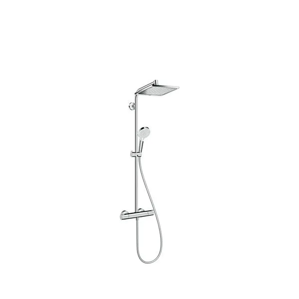 Hansgrohe Crometta E Showerpipe 240 1jet EcoSmart mit Thermostat