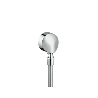Hansgrohe Fixfit E Schlauchanschluß chrom mit Rückflussverhinderer & Kugelgelenk