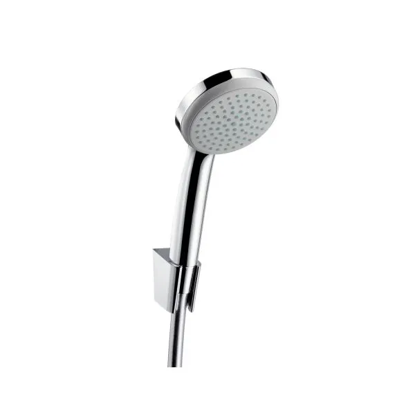 Hansgrohe Brausenset Croma 100 1jet/Porter S chrom mit Brausenschlauch 1600mm