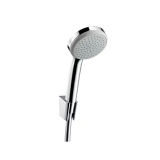 Hansgrohe Brausenset Croma 100 1jet/Porter S chrom mit Brausenschlauch 1600mm