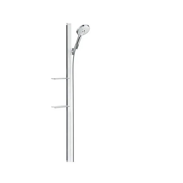 Hansgrohe Brausenset Raindance Select S 120 EcoSmart Unica'E 1500mm weiß/chrom