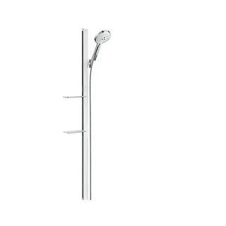 Hansgrohe Brausenset Raindance Select S 120 EcoSmart Unica'E 1500mm weiß/chrom