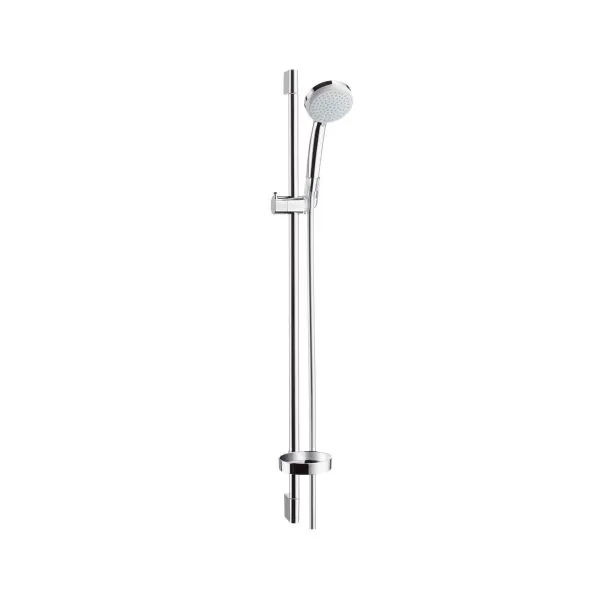 Hansgrohe Croma 100 Brausenset Vario/Unica'C 900 mm chrom mit Cassetta Seifenschale